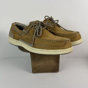 Dockers Mens Beacon Genuine Leather Casual Classic Boat Shoe with NeverWet 9w